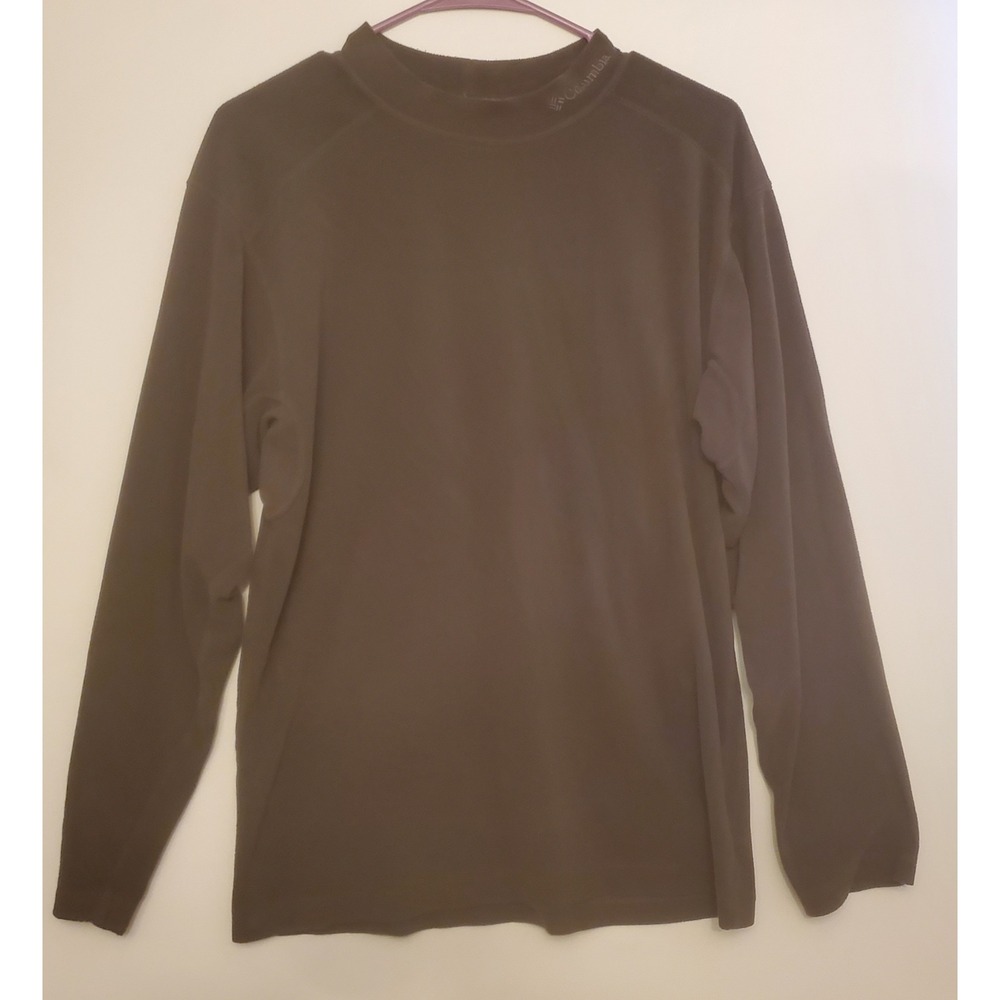 Columbia Long Sleeve Crewneck Sweatshirt Mens Size Medium Olive
